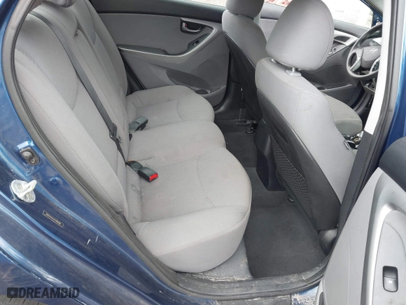 2015 Hyundai Elantra SE with VIN 5NPDH4AE4FH594566, listed as a IAAI auction lot 41854488 with 105,074 mi miles. Bid and sale history available at carsss.com. Image 8.