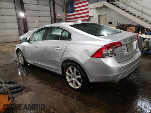 2016 Volvo S60 T5 Premier with VIN YV1612TK0G2390624, listed as a Copart auction lot 42124135 with 132,613 mi miles and Salvage Title. Bid and sale history available at carsss.com. Image 2.