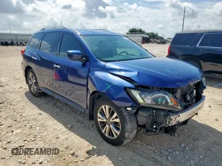 2018 Nissan Pathfinder SL with VIN 5N1DR2MN3JC678973, listed as a Copart auction lot 63360515 with 90,063 mi miles and Salvage title. Bid and sale history available at DreamBid. Image 4.