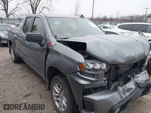 2019 Chevrolet Silverado 1500 RST with VIN 1GCRYEEDXKZ251390, listed as a IAAI auction lot 41195960 with 113,610 mi miles and . Bid and sale history available at DreamBid. Image 1.