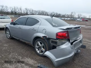 2014 Dodge Avenger SE with VIN 1C3CDZAB6EN227245, listed as a IAAI auction lot 41706678 with 131,714 mi miles and . Bid and sale history available at DreamBid. Image 3.