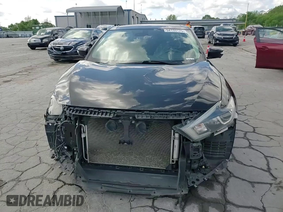 2016 Nissan Maxima SV with VIN 1N4AA6AP5GC901055, listed as a Copart auction lot 54133175 with 105,277 mi miles and Salvage Title. Bid and sale history available at DreamBid. Image 14.