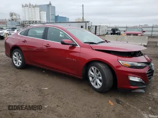 2025 Chevrolet Malibu LT with VIN 1G1ZD5ST1SF109401, listed as a Copart auction lot 85560984 with 17,929 mi miles and Salvage Title. Bid and sale history available at DreamBid. Image 4.