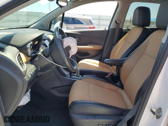 2020 Chevrolet Trax LT with VIN 3GNCJLSBXLL231187, listed as a Copart auction lot 54651745 with 53,903 mi miles and Non repairable. Bid and sale history available at DreamBid. Image 7.