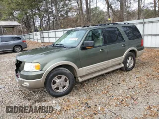 2005 Ford Expedition Eddie Bauer with VIN 1FMPU17595LA39004, listed as a Copart auction lot 86574174 with 174,172 mi miles and Salvage Title. Bid and sale history available at carsss.com. Image 1.