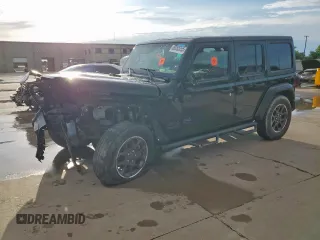 2021 Jeep Wrangler Unlimited Willys z VIN 1C4HJXDN0MW579721, wystawiony jako Copart lot #60265255 z przebiegiem 48 941 mil mil oraz Czysty tytuł • Clean title. Historia ofert i sprzedaży dostępna na DreamBid. Obrazek 1.