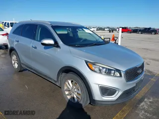 2017 Kia Sorento LX V6 with VIN 5XYPG4A57HG270005, listed as a IAAI auction lot 41766870 with 151,242 mi miles. Bid and sale history available at carsss.com. Image 1.