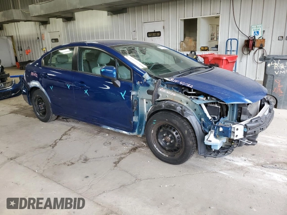 2014 Honda Civic LX z VIN 19XFB2F51EE081043, wystawiony jako Copart lot #61014435 z przebiegiem 160 722 mil mil oraz Czysty tytuł • Clean title. Historia ofert i sprzedaży dostępna na DreamBid. Obrazek 4.