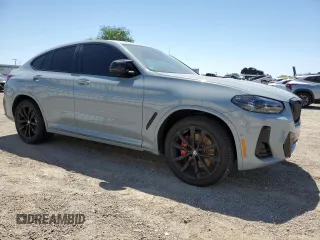 2024 BMW X4 M40i с VIN 5UX43DT00R9X03584, выставлен на аукционе Copart как лот 52022455 с пробегом 6 148 миль миль и Списание • Salvage title. История ставок и продаж доступна на DreamBid. Изображение 4.