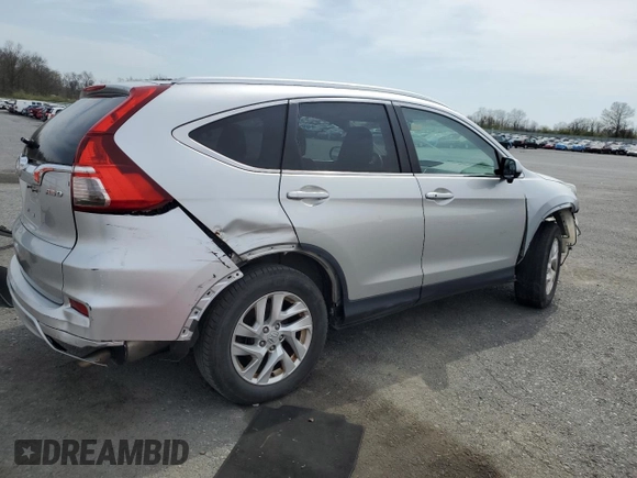2015 Honda CR-V EX-L with VIN 2HKRM4H79FH660750, listed as a Copart auction lot 52779825 with 220,932 mi miles and Clean Title. Bid and sale history available at carsss.com. Image 3.