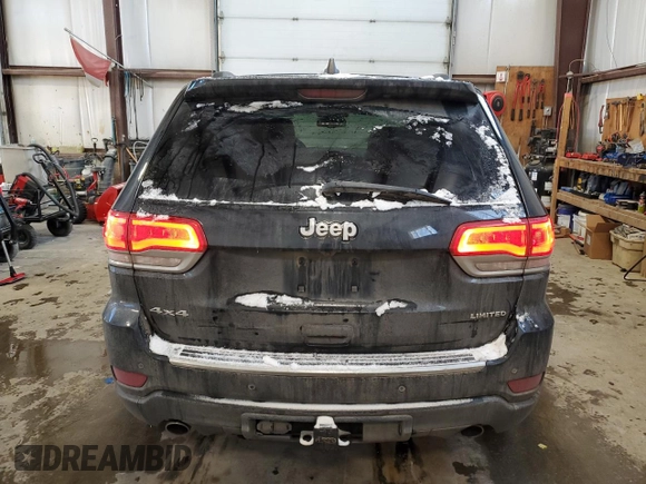 2014 Jeep Grand Cherokee Limited with VIN 1C4RJFBG5EC322141, listed as a Copart auction lot 84431254 with 162,698 mi miles and Salvage Title. Bid and sale history available at DreamBid. Image 6.