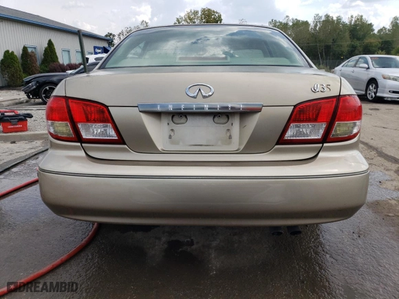 2002 Infiniti I35 Luxury with VIN JNKDA31A52T021255, listed as a Copart auction lot 86839934 with 104,929 mi miles and Non Repairable. Bid and sale history available at carsss.com. Image 6.
