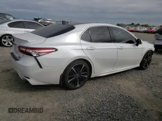 2020 Toyota Camry XSE with VIN 4T1K61AK7LU346603, listed as a Copart auction lot 50256215 with 95,797 mi miles and Salvage Title. Bid and sale history available at DreamBid. Image 3.