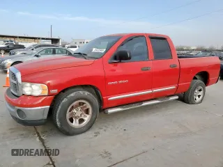 2005 Dodge 1500 SLT with VIN 1D7HA18D25J597687, listed as a Copart auction lot 49432965 with Not Provided miles and Clean Title. Bid and sale history available at DreamBid. Image 1.