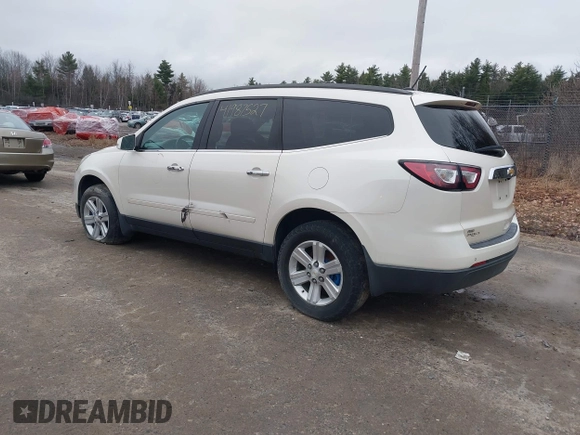 2013 Chevrolet Traverse LT with VIN 1GNKVGKD6DJ157719, listed as a IAAI auction lot 41987527 with 148,486 mi miles and . Bid and sale history available at DreamBid. Image 3.