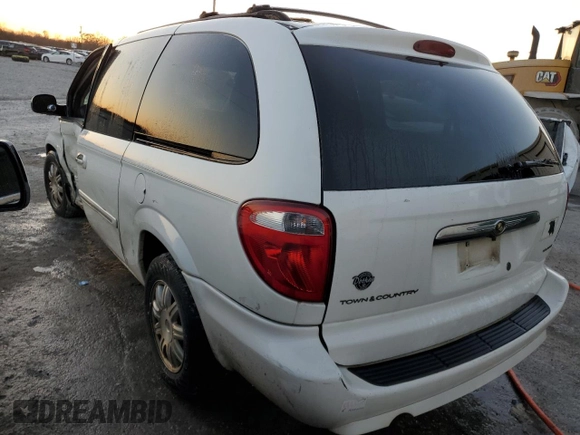 2007 Chrysler Town & Country LWB Touring with VIN 2A4GP54LX7R166984, listed as a Copart auction lot 87161504 with 301,005 mi miles and Salvage Title. Bid and sale history available at carsss.com. Image 2.