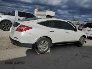 2015 Honda Crosstour EX-L with VIN 5J6TF3H57FL001855, listed as a Copart auction lot 83342764 with 376,418 mi miles and Salvage Title. Bid and sale history available at carsss.com. Image 3.