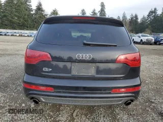 2012 Audi Q7 3.0T S line with VIN WA1DGAFE3CD010566, listed as a Copart auction lot 42856445 with 118,687 mi miles and Clean Title. Bid and sale history available at carsss.com. Image 6.