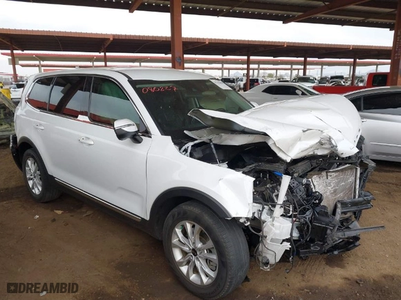 2020 Kia Telluride LX with VIN 5XYP24HC1LG080227, listed as a IAAI auction lot 41282058 with 71,517 mi miles. Bid and sale history available at carsss.com. Image 13.