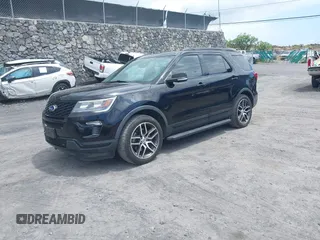 2019 Ford Explorer Sport with VIN 1FM5K8GT9KGA10143, listed as a IAAI auction lot 41935836 with 62,531 mi miles and . Bid and sale history available at DreamBid. Image 17.