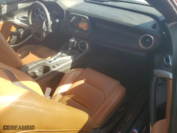 2017 Chevrolet Camaro 2SS with VIN 1G1FH3D75H0129206, listed as a Copart auction lot 74673634 with 0 mi miles and Non Repairable. Bid and sale history available at carsss.com. Image 8.