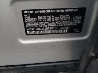 2018 BMW X1 xDrive28i with VIN WBXHT3C36J5F90135, listed as a Copart auction lot 43766955 with 76,530 mi miles and Salvage Title. Bid and sale history available at carsss.com. Image 12.