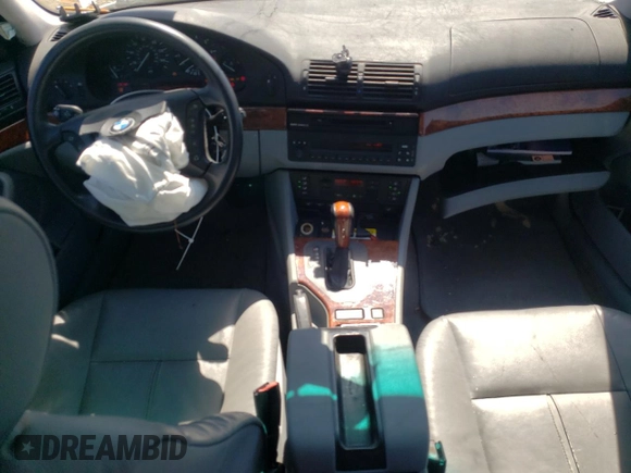 2002 BMW 5 Series 530iA with VIN WBADT63482CH99957, listed as a Copart auction lot 58257424 with 156,747 mi miles and Salvage Title. Bid and sale history available at carsss.com. Image 8.