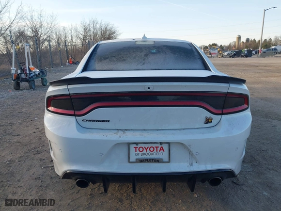 2020 Dodge Charger Scat Pack with VIN 2C3CDXGJ9LH164778, listed as a IAAI auction lot 41780153 with 32,100 mi miles. Bid and sale history available at carsss.com. Image 16.