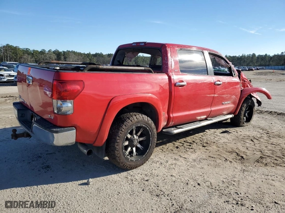 2007 Toyota Tundra SR5 with VIN 5TBDV54167S486736, listed as a Copart auction lot 46286065 with 0 mi miles and Salvage Title. Bid and sale history available at carsss.com. Image 3.