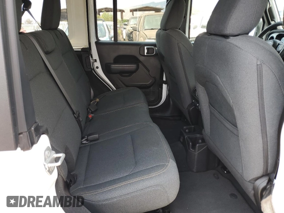 2025 Jeep Wrangler Sport S with VIN 1C4PJXDN0SW500962, listed as a Copart auction lot 51176895 with 4,624 mi miles and Clean title. Bid and sale history available at DreamBid. Image 10.