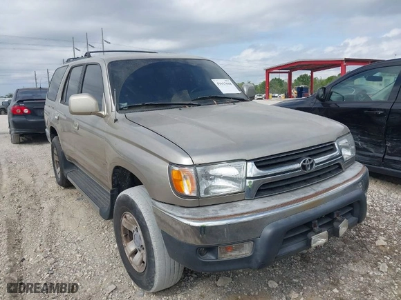 2002 Toyota 4Runner SR5 with VIN JT3GN86R220231722, listed as a IAAI auction lot 41613668 with 281,143 mi miles. Bid and sale history available at carsss.com. Image 1.