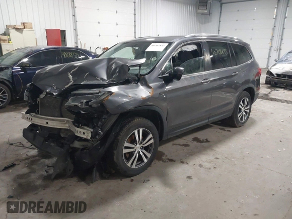 2017 Honda Pilot EX-L with VIN 5FNYF6H51HB080796, listed as a IAAI auction lot 40702843 with Not Provided miles and . Bid and sale history available at DreamBid. Image 2.