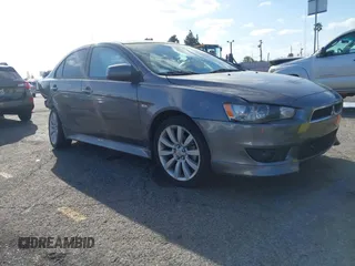 2010 Mitsubishi Lancer GTS with VIN JA32U8FW4AU017383, listed as a IAAI auction lot 41523296 with 183,390 mi miles. Bid and sale history available at carsss.com. Image 1.