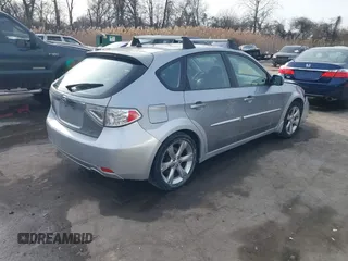 2008 Subaru Impreza Wagon (Natl) Outback Sport with VIN JF1GH63608H807647, listed as a IAAI auction lot 41454063 with 195,970 mi miles. Bid and sale history available at carsss.com. Image 4.