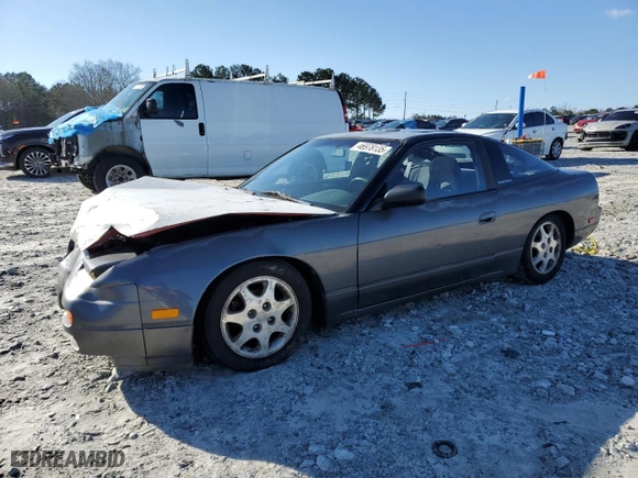 1993 Nissan 240SX SE Ltd Edition with VIN JN1MS36P4PW314410, listed as a Copart auction lot 46978135 with 189289 miles and Salvage Title. Bid and sale history available at carsss.com. Image 1.