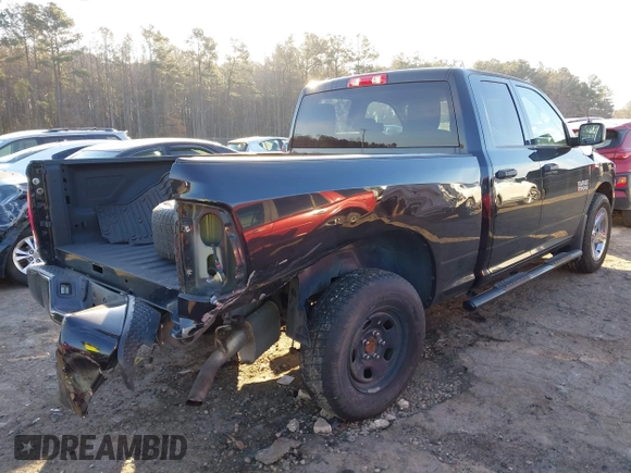 2018 Ram 1500 Express with VIN 1C6RR7FG1JS113902, listed as a IAAI auction lot 41406366 with 97,815 mi miles. Bid and sale history available at carsss.com. Image 4.