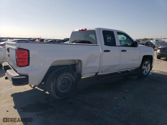 2018 Chevrolet Silverado 1500 Custom with VIN 1GCRCPEC3JZ304785, listed as a Copart auction lot 42985645 with 133,891 mi miles and Salvage Title. Bid and sale history available at carsss.com. Image 3.