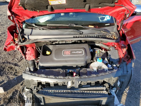 2014 FIAT 500L Lounge with VIN ZFBCFACH8EZ018710, listed as a Copart auction lot 84325754 with 49,445 mi miles and Salvage Title. Bid and sale history available at carsss.com. Image 12.