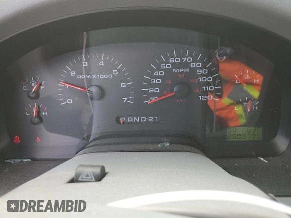 2004 Ford F-150 XL with VIN 1FTPF12584NC32561, listed as a Copart auction lot 74464844 with 250,379 mi miles and Salvage title. Bid and sale history available at DreamBid. Image 9.