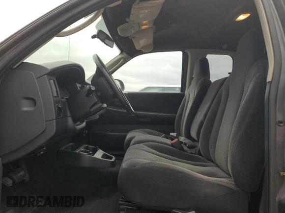 2003 Dodge Dakota SLT with VIN 1D7HL42X73S247297, listed as a Copart auction lot 80992814 with 0 mi miles and Salvage Title. Bid and sale history available at carsss.com. Image 7.
