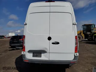 2019 Mercedes-Benz Sprinter Cargo Van with VIN WD3PF0CD5KP162982, listed as a Copart auction lot 50191745 with 0 mi miles and Salvage Title. Bid and sale history available at carsss.com. Image 6.