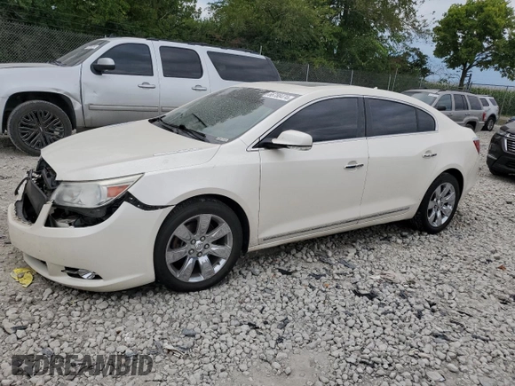 2013 Buick LaCrosse Premium 2 with VIN 1G4GH5E34DF214883, listed as a Copart auction lot 66788474 with 211,396 mi miles and Salvage Title. Bid and sale history available at carsss.com. Image 1.