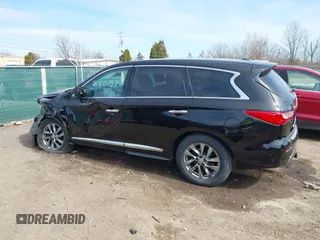 2014 Infiniti QX60 with VIN 5N1AL0MM4EC535228, listed as a IAAI auction lot 41900787 with 72,189 mi miles and . Bid and sale history available at carsss.com. Image 14.