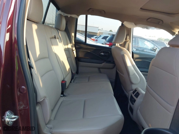 2017 Honda Ridgeline RTL-E with VIN 5FPYK3F74HB029959, listed as a IAAI auction lot 40530840 with 95,596 mi miles. Bid and sale history available at carsss.com. Image 8.
