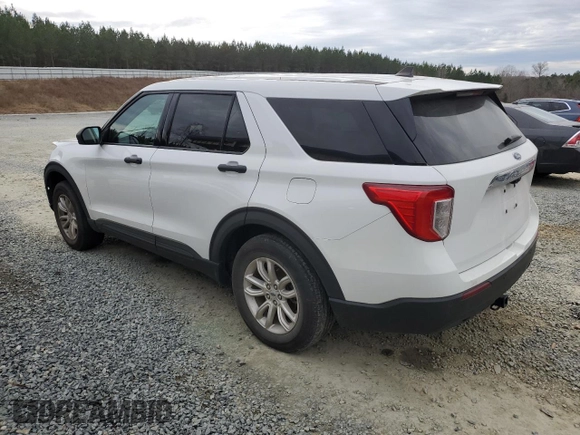 2021 Ford Explorer with VIN 1FMSK8BH6MGA24543, listed as a Copart auction lot 85352104 with 91,118 mi miles and Salvage Title. Bid and sale history available at carsss.com. Image 2.
