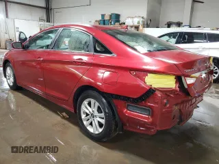 2012 Hyundai Sonata GLS with VIN 5NPEB4AC9CH477307, listed as a Copart auction lot 52015435 with 101,023 mi miles and Salvage Title. Bid and sale history available at DreamBid. Image 2.
