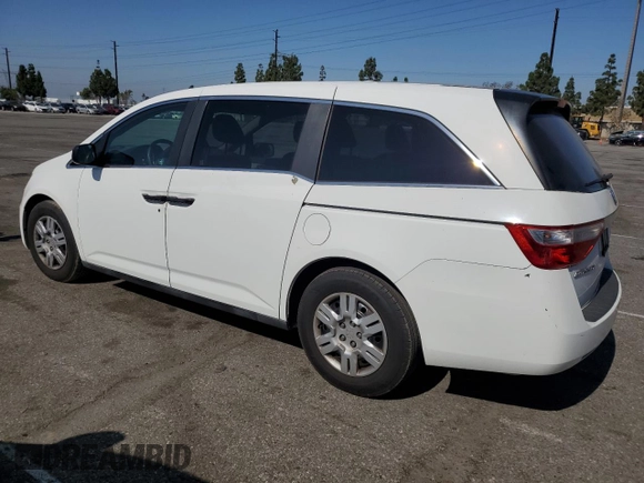 2011 Honda Odyssey LX z VIN 5FNRL5H2XBB054864, wystawiony jako Copart lot #59002395 z przebiegiem 146 987 mil mil oraz Czysty tytuł • Clean title. Historia ofert i sprzedaży dostępna na DreamBid. Obrazek 2.