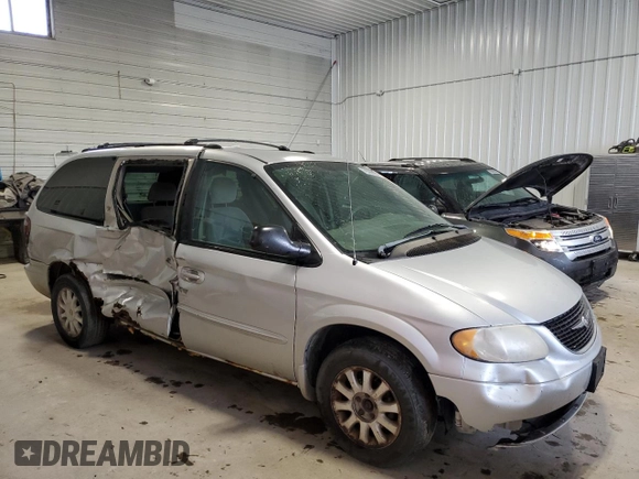 2003 Chrysler Town & Country LX with VIN 2C4GP44L83R132424, listed as a Copart auction lot 79268374 with 277,444 mi miles and Salvage Title. Bid and sale history available at DreamBid. Image 4.