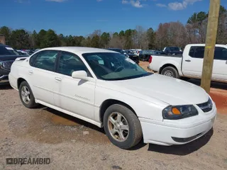 2004 Chevrolet Impala LS with VIN 2G1WH52K449358012, listed as a IAAI auction lot 41801526 with 1 mi miles. Bid and sale history available at carsss.com. Image 1.