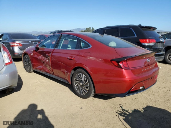2023 Hyundai Sonata Hybrid Limited with VIN KMHL54JJ9PA064406, listed as a Copart auction lot 88314575 with 3,472 mi miles and Salvage Title. Bid and sale history available at carsss.com. Image 2.